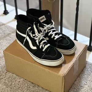 Vans Classic Black and White High-Tops